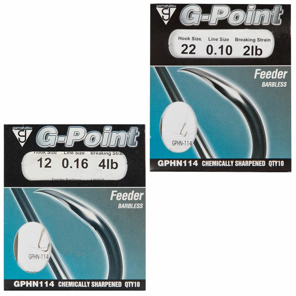 Top 10 ⭐ Daiwa Feeder Barbless Hook To Nylon Hook Terminal Tackle 🛒